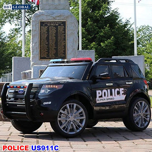 Ô tô điện trẻ em cảnh sát US911C