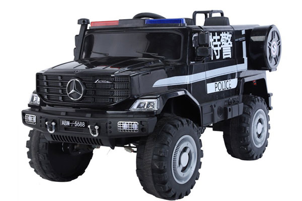 Xe ô tô điện trẻ em cảnh sát Police Mercedes ABM5688