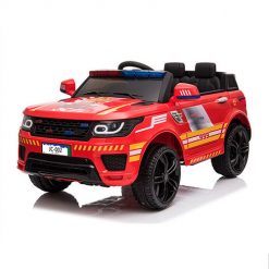 Xe ô tô điện trẻ em cảnh sát JC002 - màu đỏ