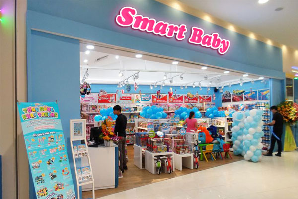 Hệ thống cửa hàng đồ chơi trẻ em SmatBaby