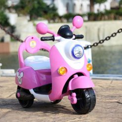 Xe ô tô điện trẻ em đại hình BBT-1666D - màu hồng