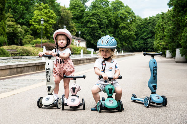Mẫu xe Scoot and Ride được thiết kế đơn giản, độc đáo phù hợp cho cả bé trai và bé gái