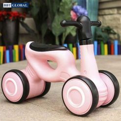 Xe chòi chân cho bé BBT Global Q3+ - màu hồng