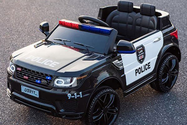 Xe ô tô điện trẻ em cảnh sát