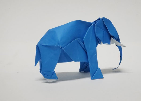 Cách gấp con voi bằng giấy siêu đẹp