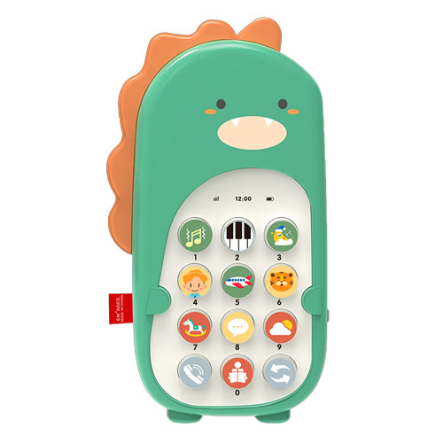 Điện thoại đồ chơi khủng long JS056806 - màu xanh lá